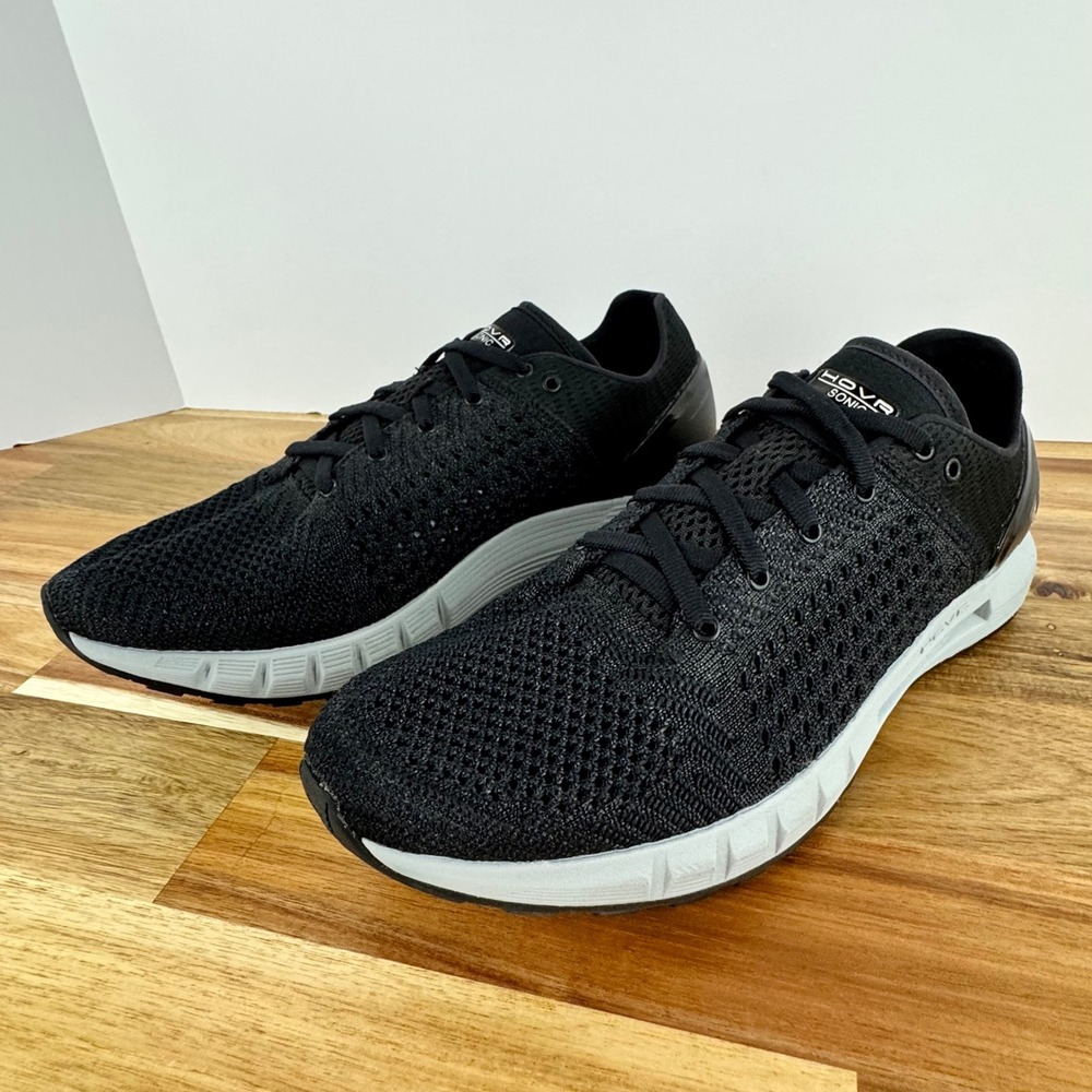 Under Armour HOVR Sonic Running Shoes Sneakers‎ Black Womens Size 10